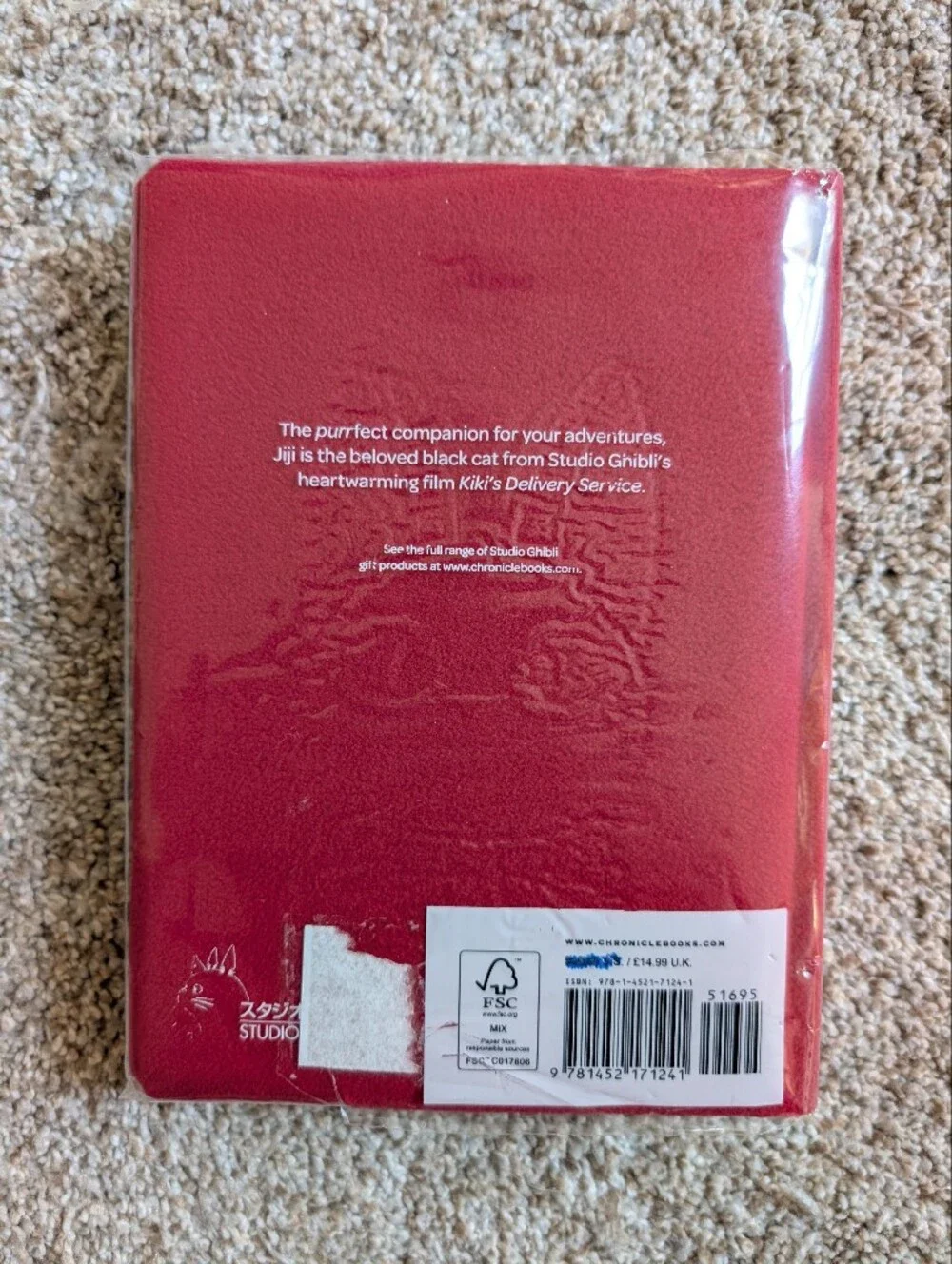 Studio Ghibli Kiki's Delivery Service jiji Notebook